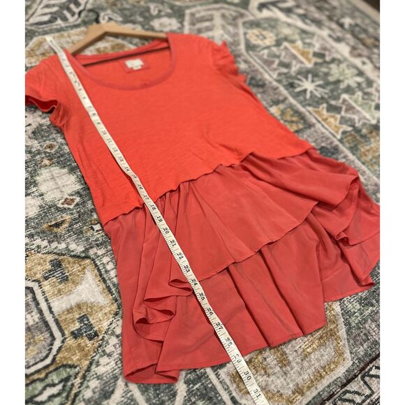 Anthropologie Layered Peplum Top - Picture 7 of 8